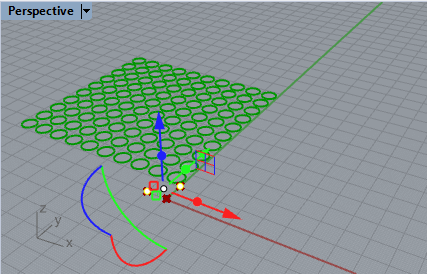 array restored to original position