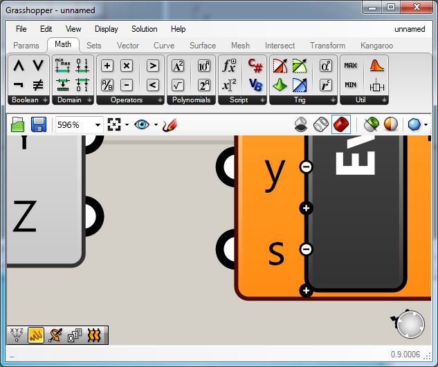 change input parameter letter to "s"