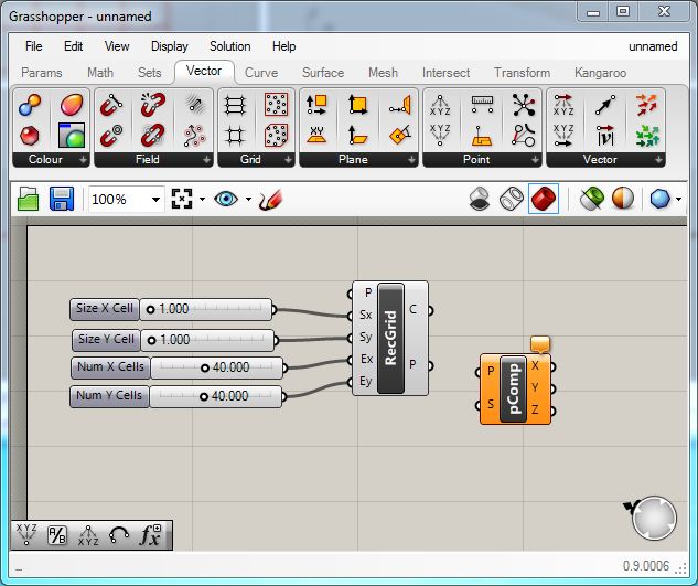 decompose grid point component