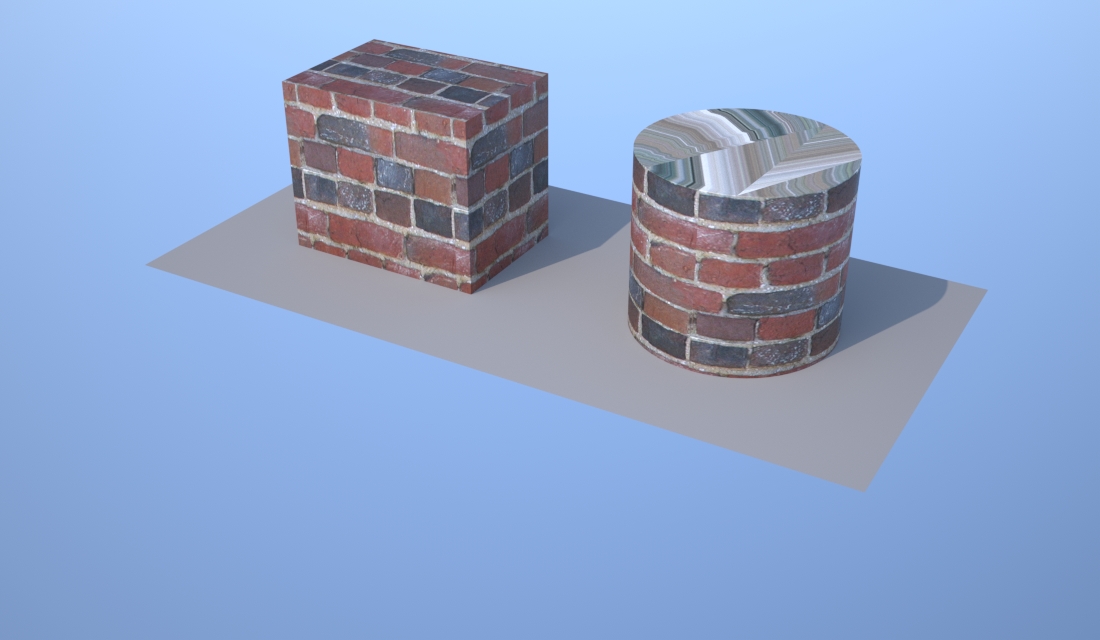 cylinder texture map