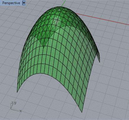 eliptical parabolic mesh