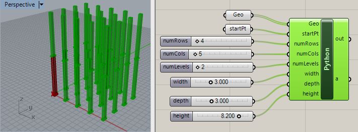 3d array with object added