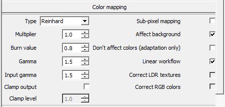 reset gammat to 1.5