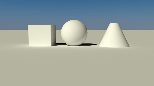 first rendering caustics off