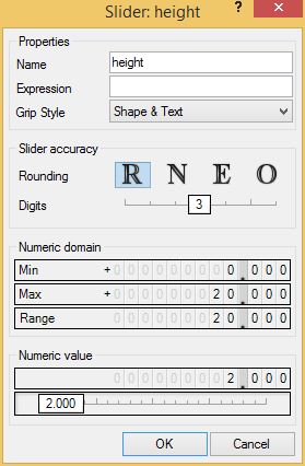 height slider