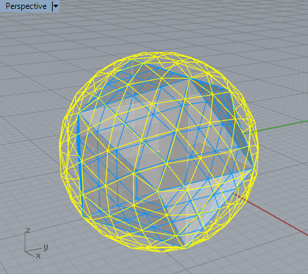 radius 1 projection