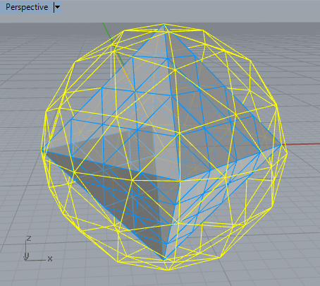 radius 1 projection