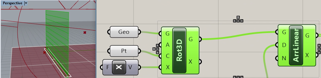 connect rotate component