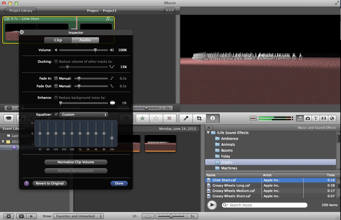 edit audio