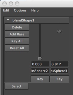 blended shape window