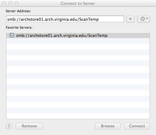 connect to server