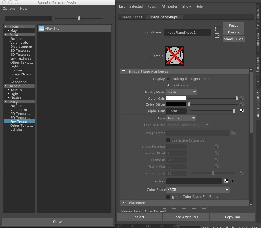 VRay Env Sky