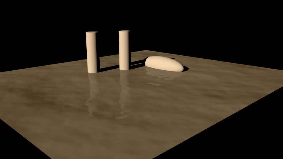 vray water