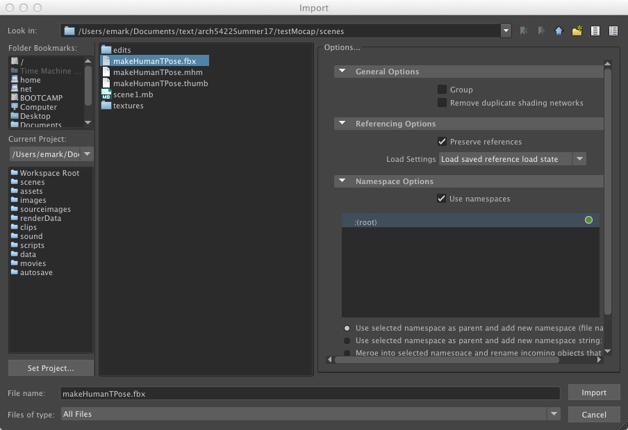 import mh fbx