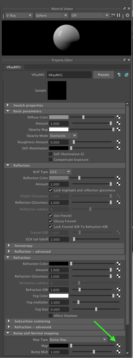 bump map tab