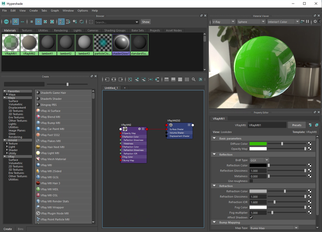 vray shader