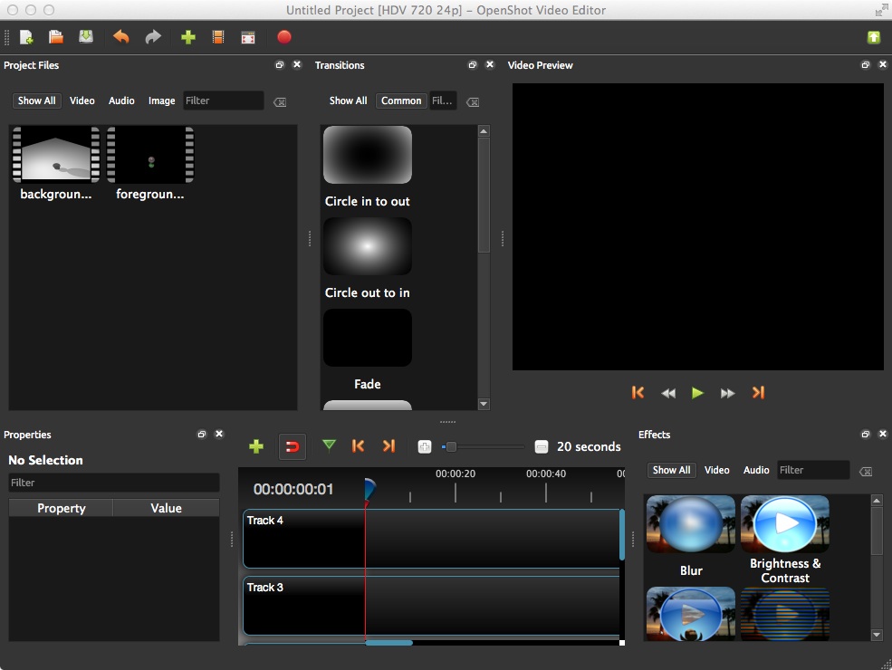 import movie files