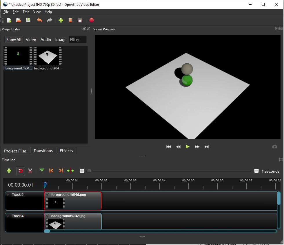 openShot Video View