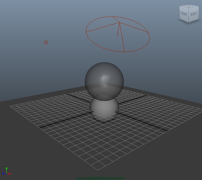 plane and spheres