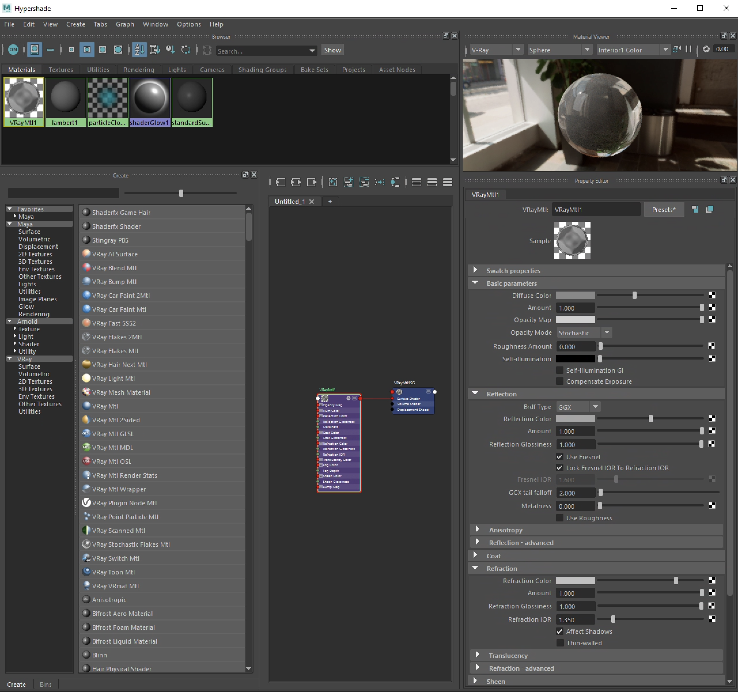 create darker grey water