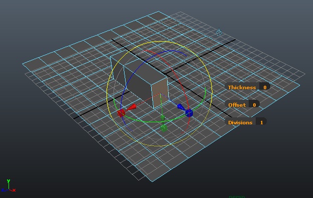 extrude face horizontal