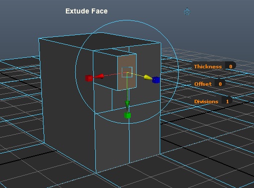 extrude face basic