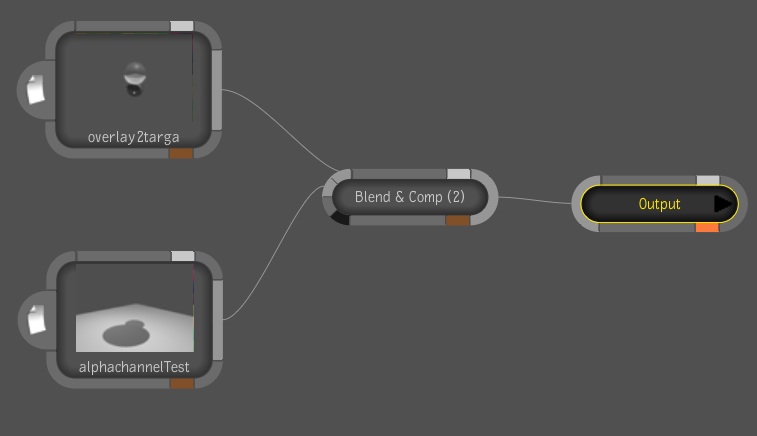 connection animations to blend and comp ports