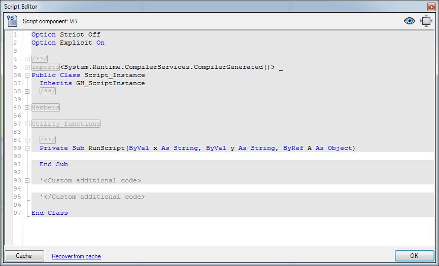 new VB script for Hellow World
