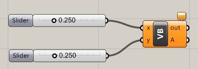 add vb script component to add two numbers