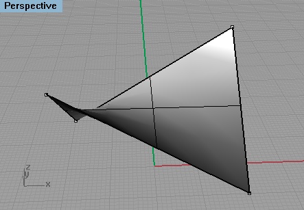 simple saddle shaded