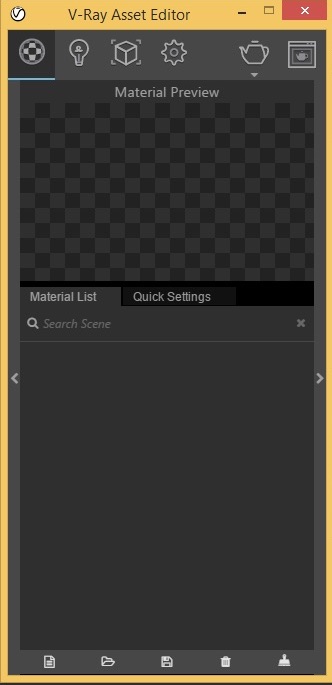 launch material editor