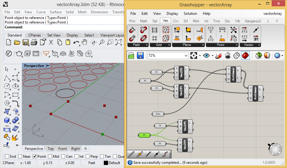 mirror plane vectors