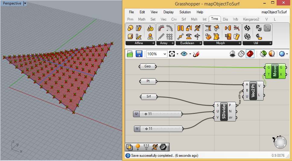 mapped cyl to saddle