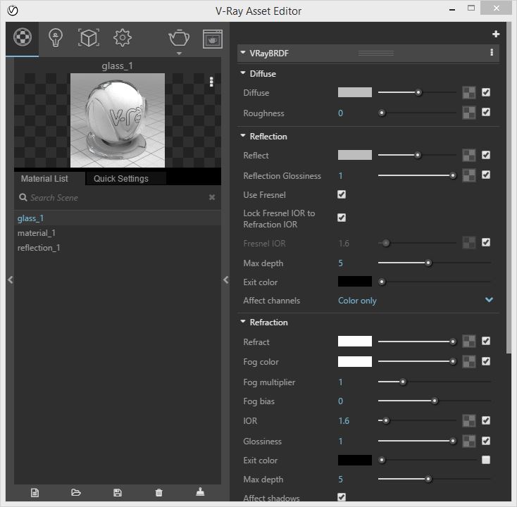 adjust refraction and fog